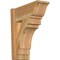 Ekena Millwork Merced Rough Sawn Traditional Outlooker, Western Red Cedar, 8"W x 18"D x 22"H OUT08X18X22MRC01RWR - alternate 1